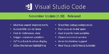 Visual Studio Code 1.30的新功能与改进