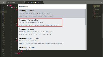 sublime Text3下安装bootstrap插件
